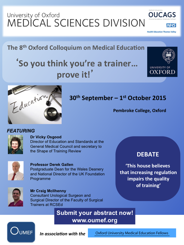 OCME 2015 Poster